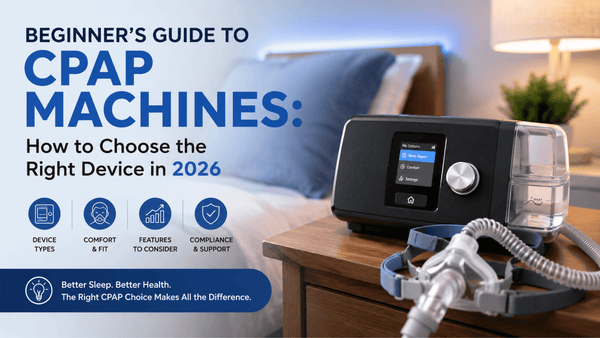 Beginner’s Guide to CPAP Machines: How to Choose the Right Device in 2026