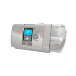 Angled view of the ResMed AirCurve 10 ST with HumidAir humidifier
