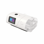 Angled view of the ResMed AirCurve 11 VAuto with integrated HumidAir humidifier