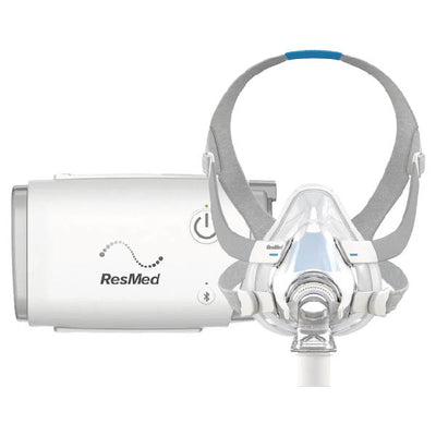 ResMed AirMini™ Ultimate Travel CPAP Package with AirFit™ F20 Full Mask