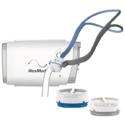 ResMed AirMini™ Premium Travel CPAP Package with AirFit™ P10 Nasal Pillow Mask