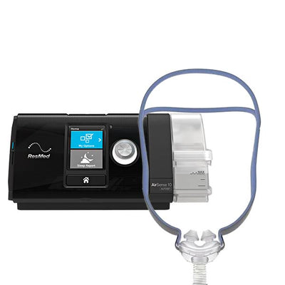 ResMed AirSense 10 CPAP Machine + AirFit P10 Nasal Pillow Mask