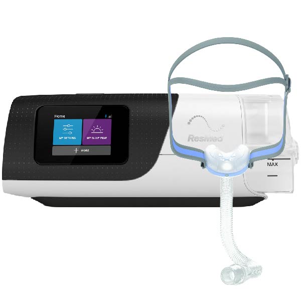 カズキ ResMed CPAP ResMed AirSense 11 CPAP Machine + AirFit N30i Nasal Cradle Mask