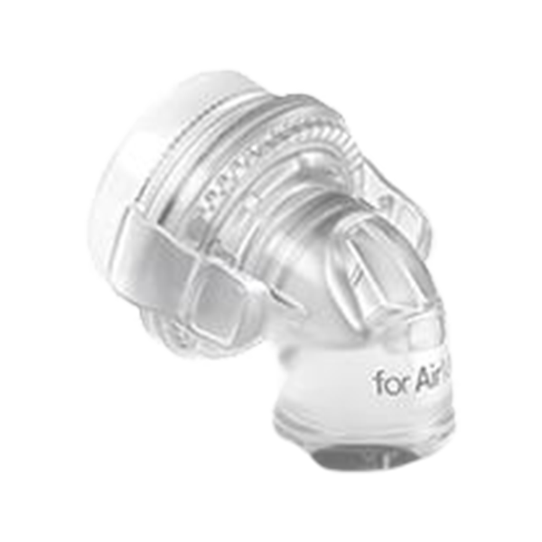 ResMed AirMini™ Travel CPAP Connector for AirFit™/AirTouch™ F20 and F30 Full Masks side view