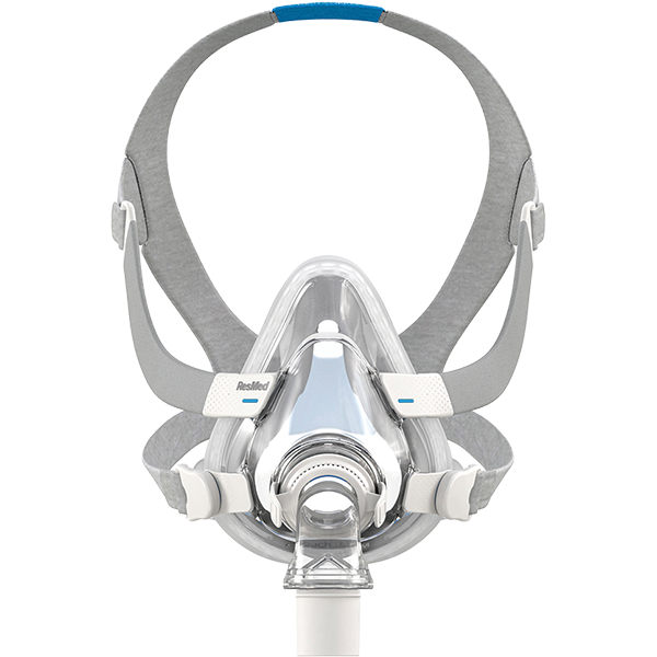 ResMed AirTouch™ F20 Full CPAP Mask Complete System front view